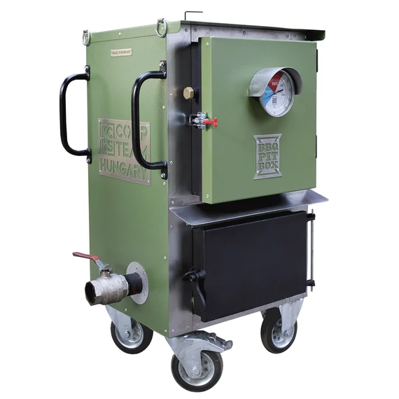 Pit Box® Bottom Fire-Box Reverse-Flow XXS insulated cabinet smoker