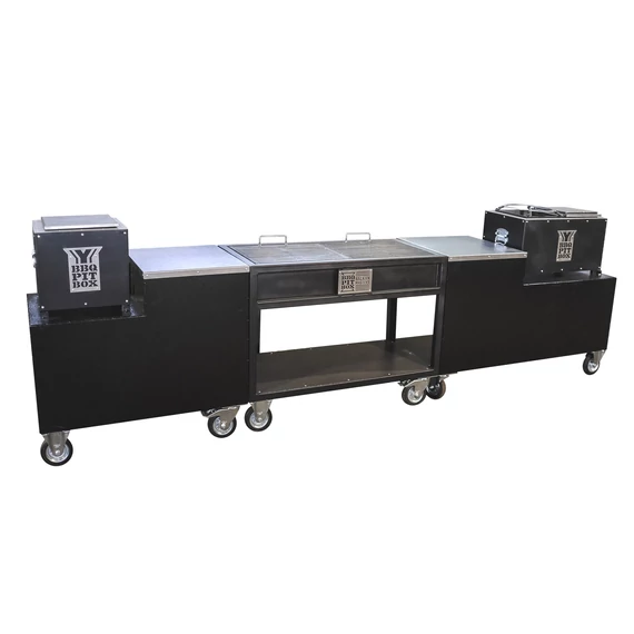 Pit Box® Grillezéshez készült egyedi asztalok