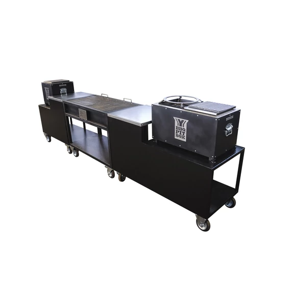 Pit Box® Grillezéshez készült egyedi asztalok